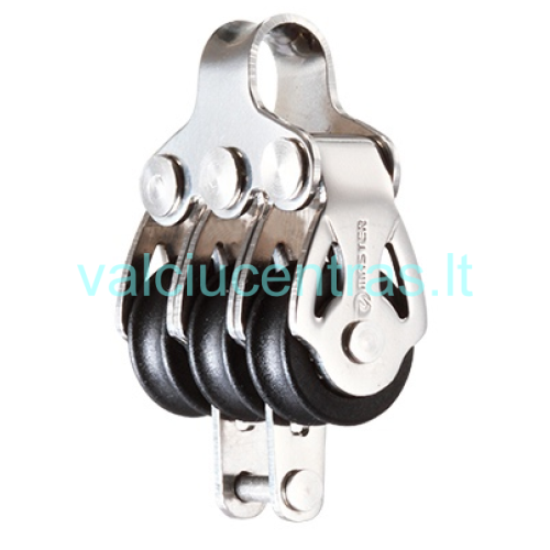 Master trigubas blokas su kilpa 16mm Master trigubas blokas su kilpa 16mm